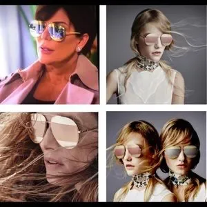Dior | Accessories | Christian Diorsplit Yellow Gold Grey  display picture 1